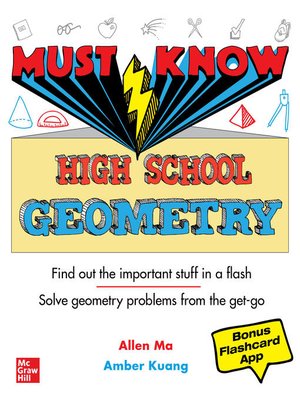 cover image of Must Know High School Geometry